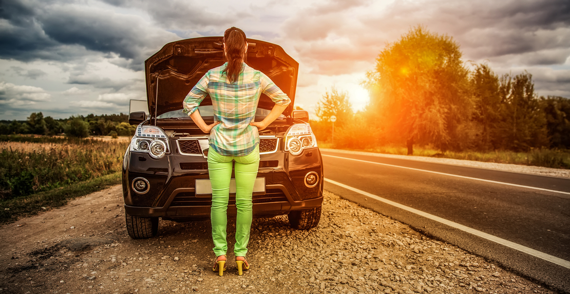 checking car